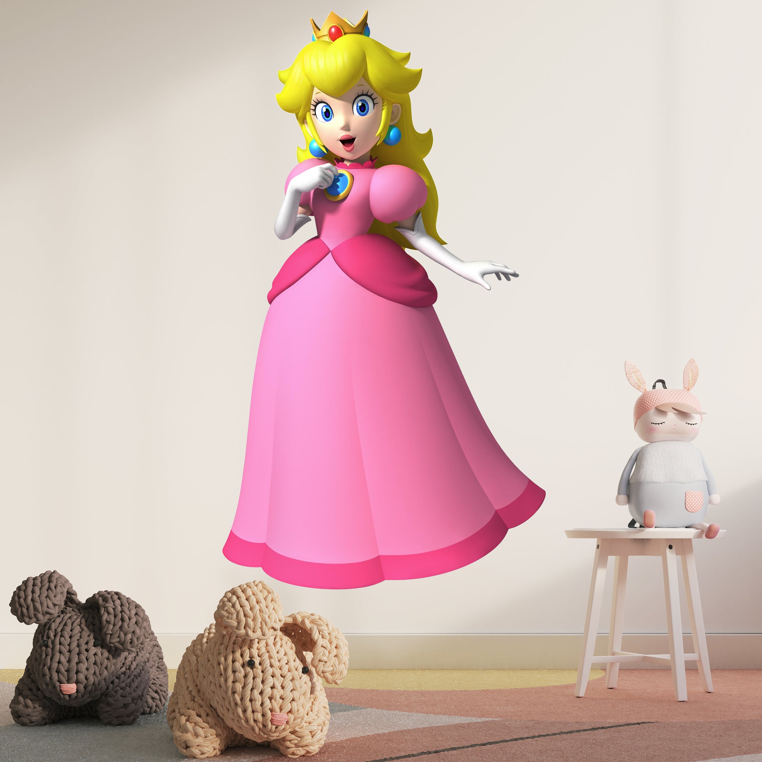 Peach Super Mario Bros Wall Decal Removable Sticker Kids Home Decor Art SMR35