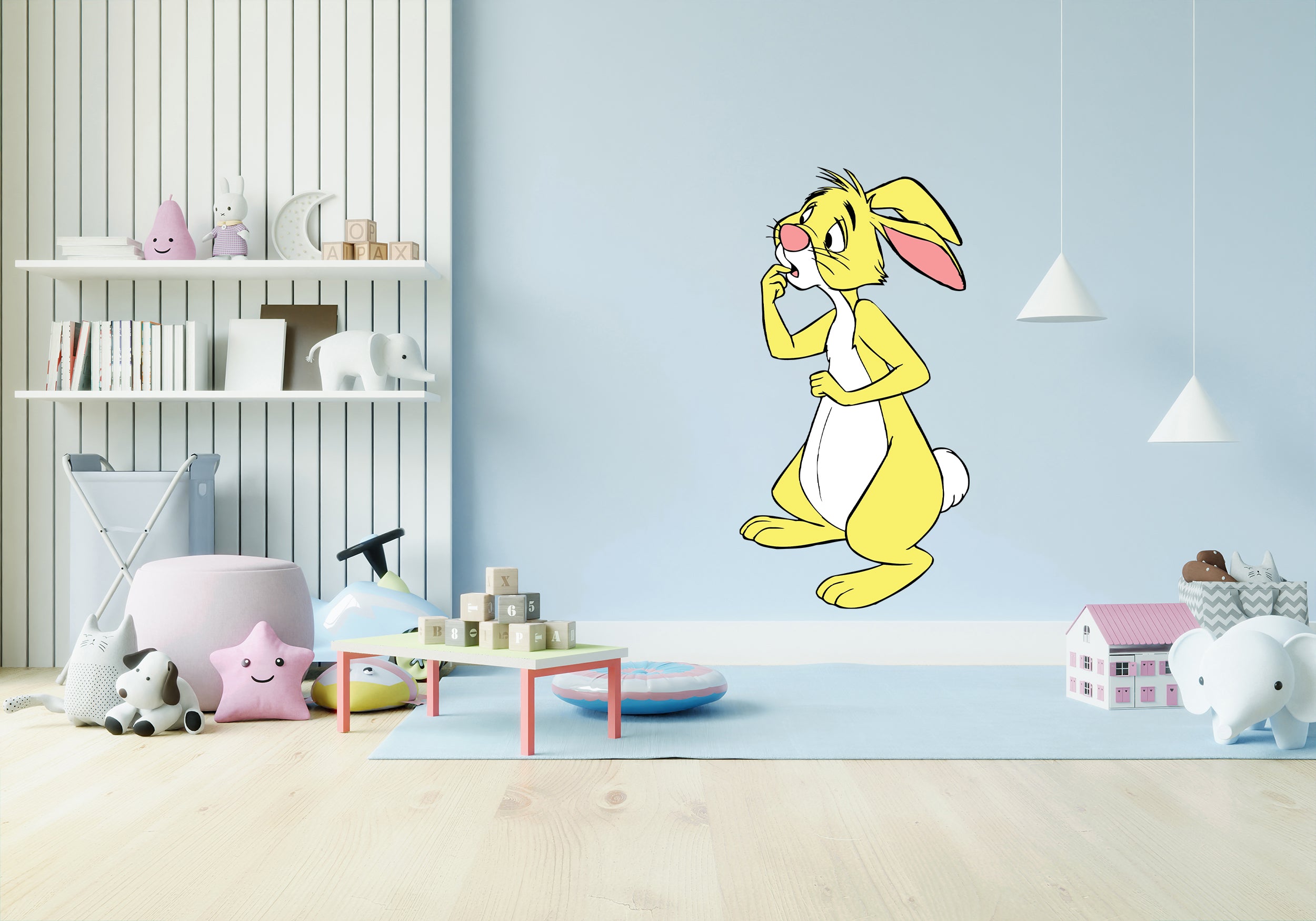 Rabbit Winnie The Pooh 3D Wall Sticker Decal Home Decor Wall Art WTP07