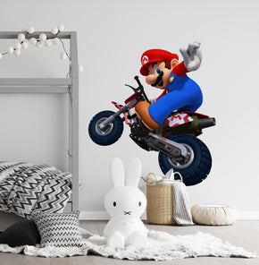 Super Mario Bros Kart Wall Decal Removable Sticker Kids Home Decor Art SMR11