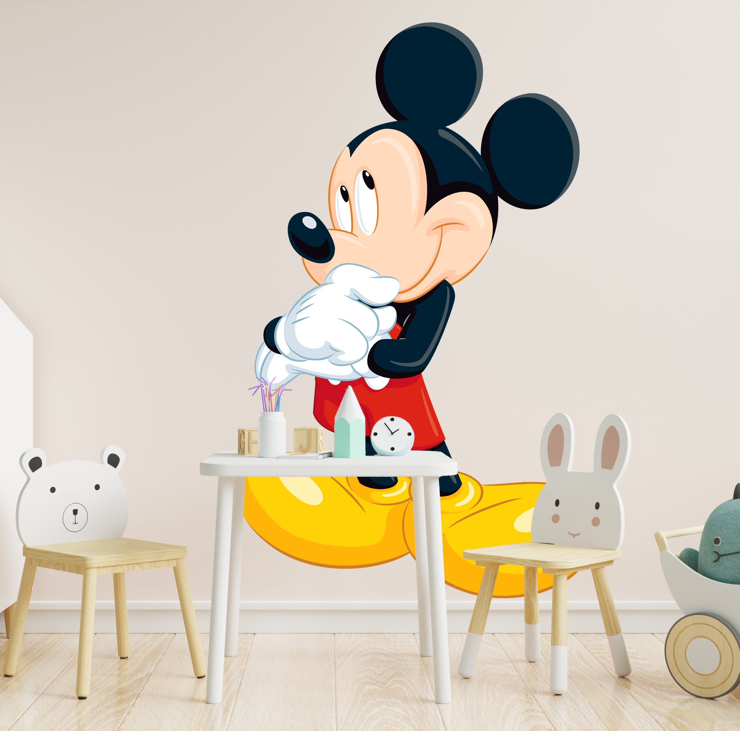 Mickey Mouse 3D Wall Sticker Decal Home Decor Wall Art