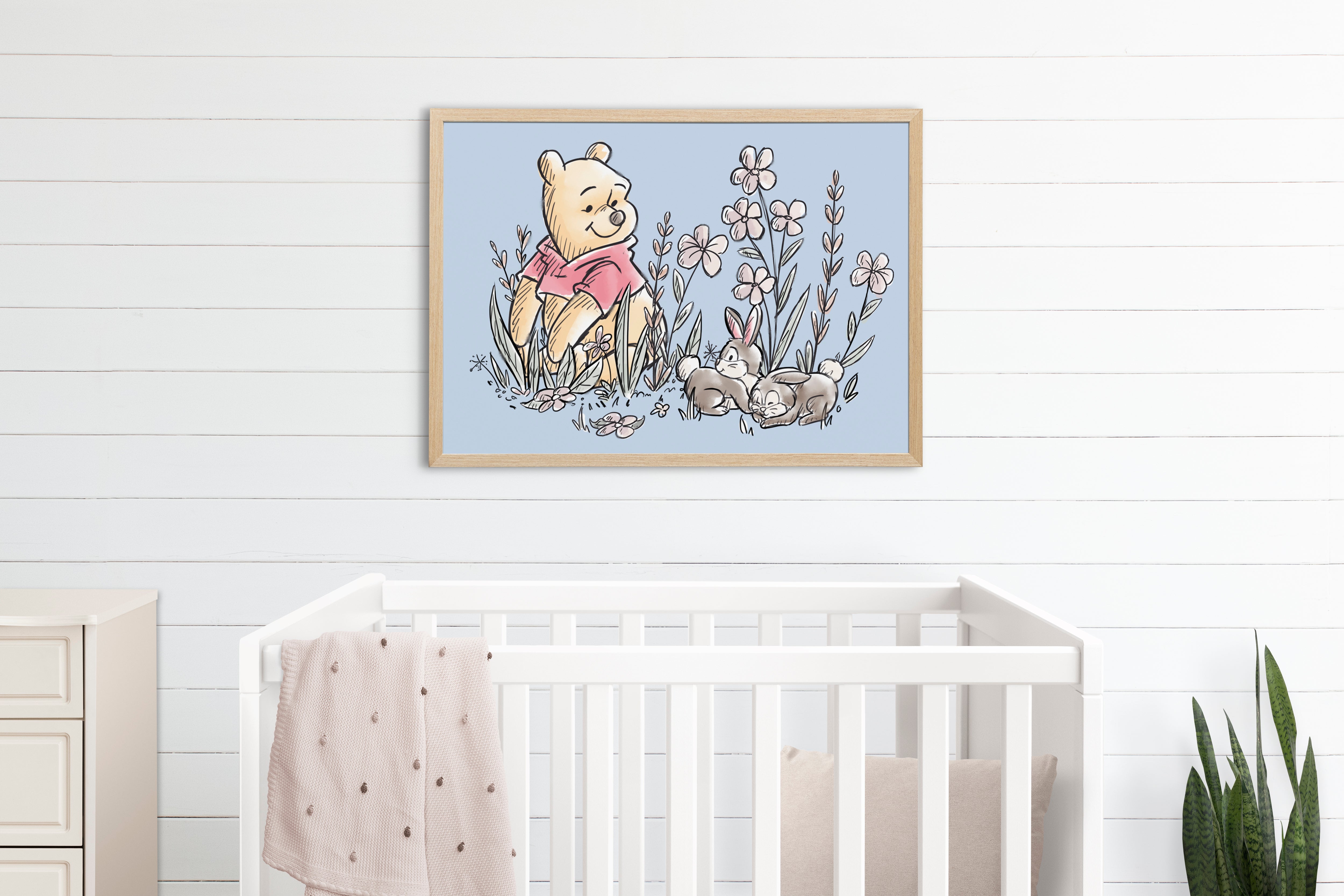 Winnie The Pooh Wall Poster Premium Paper Print - Multiple Sizes Available