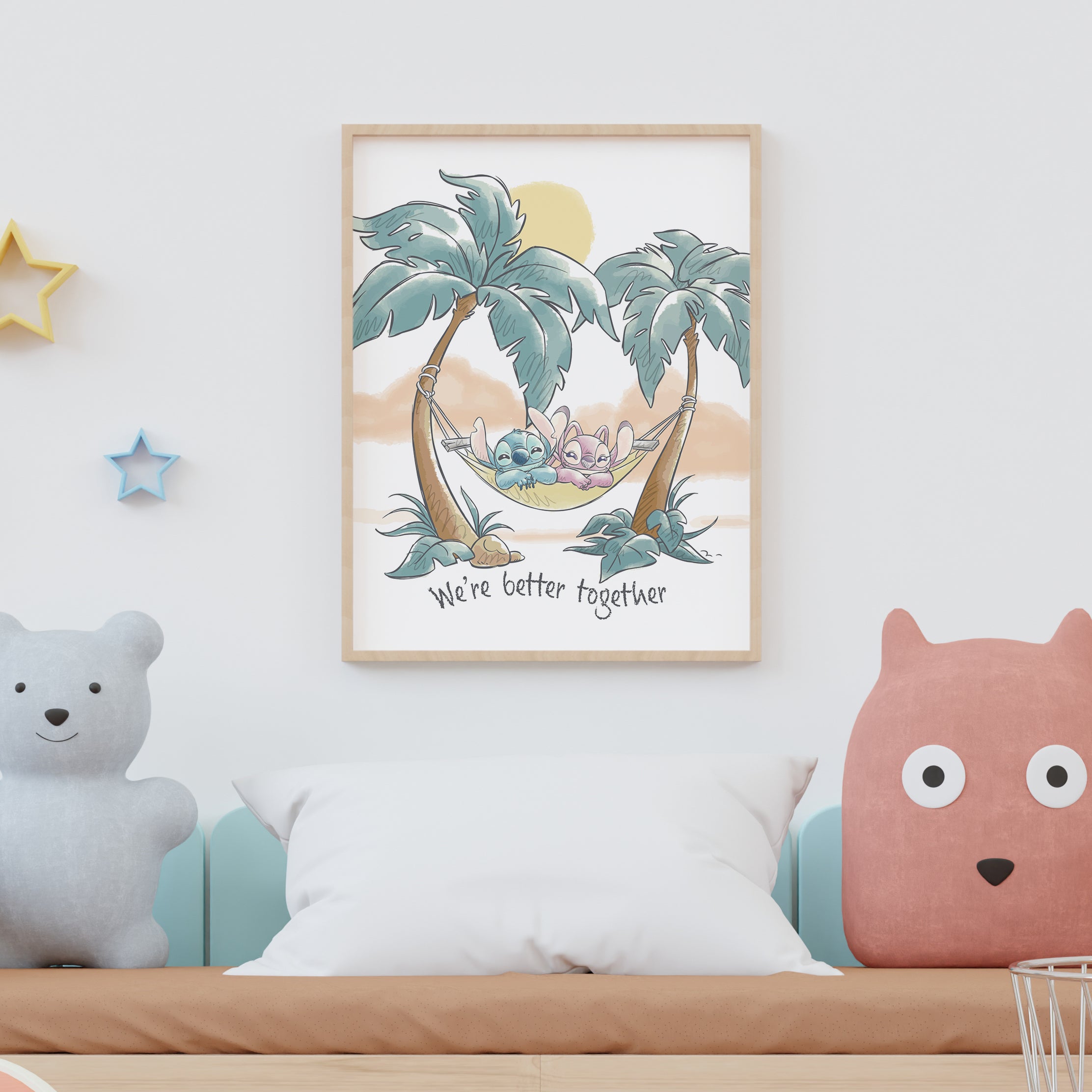 Stitch Better Together Wall Poster Premium Paper Print - Multiple Sizes Available