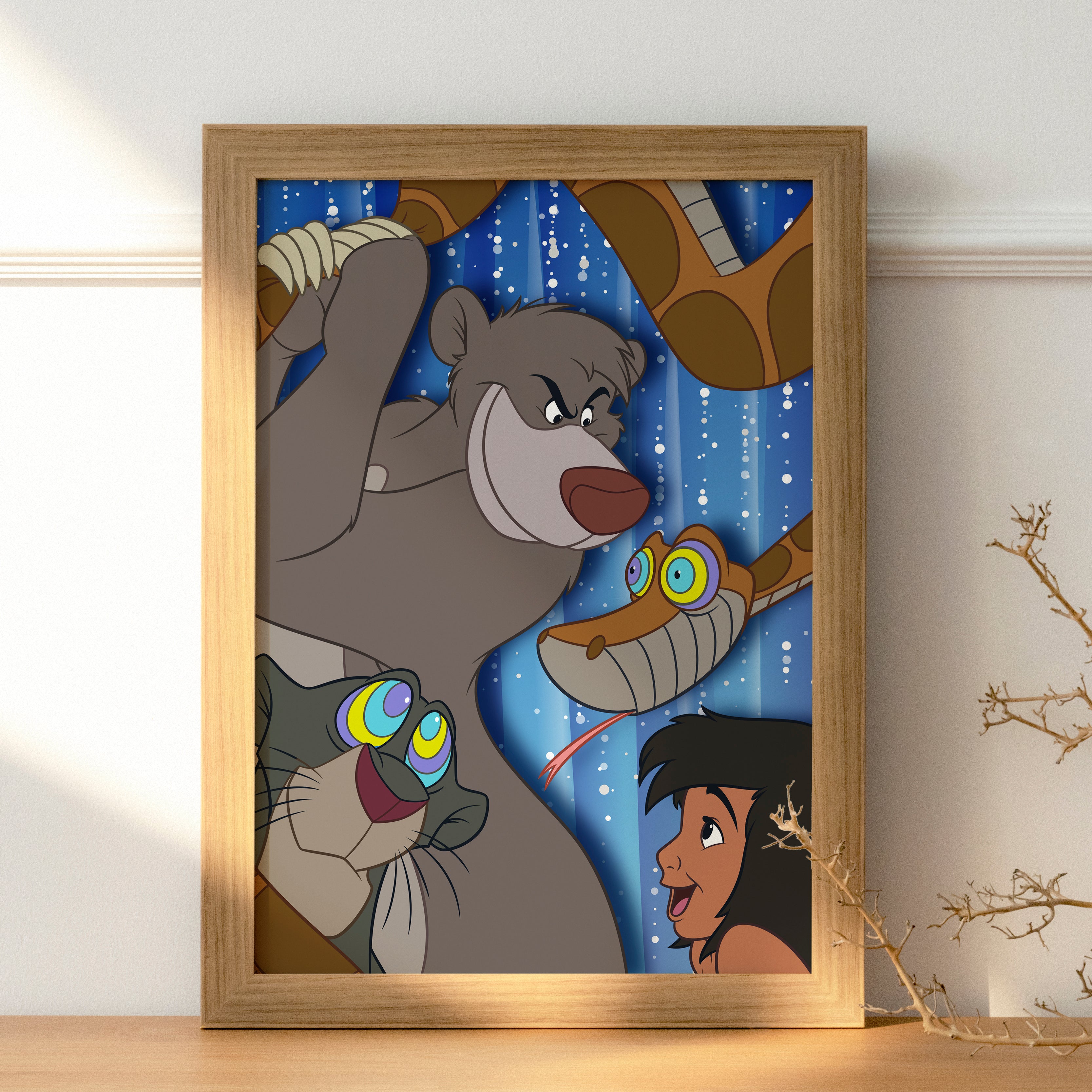 The Jungle Book Wall Poster Premium Paper Print - Multiple Sizes Available