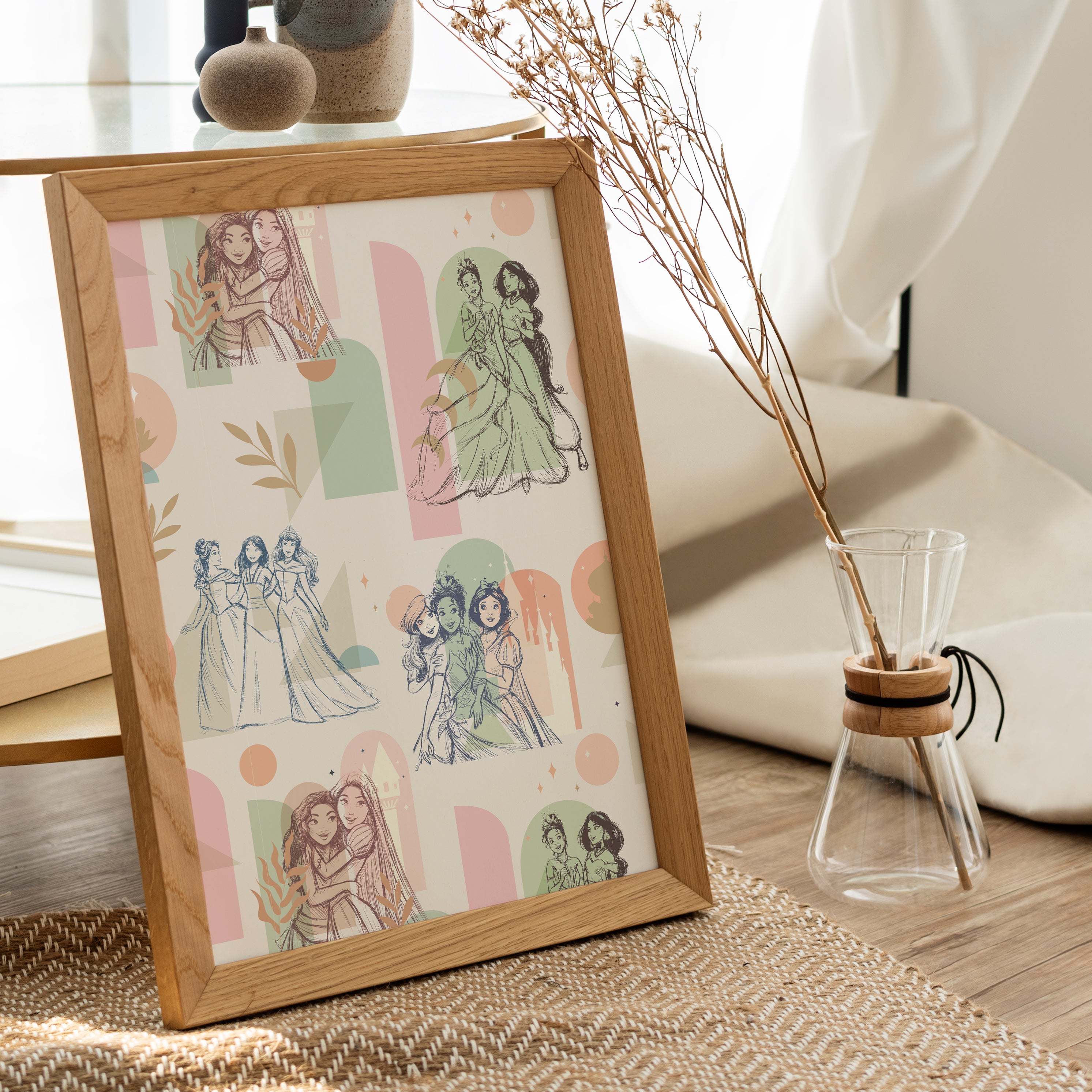 Disney Princess Wall Poster Premium Paper Print - Multiple Sizes Available