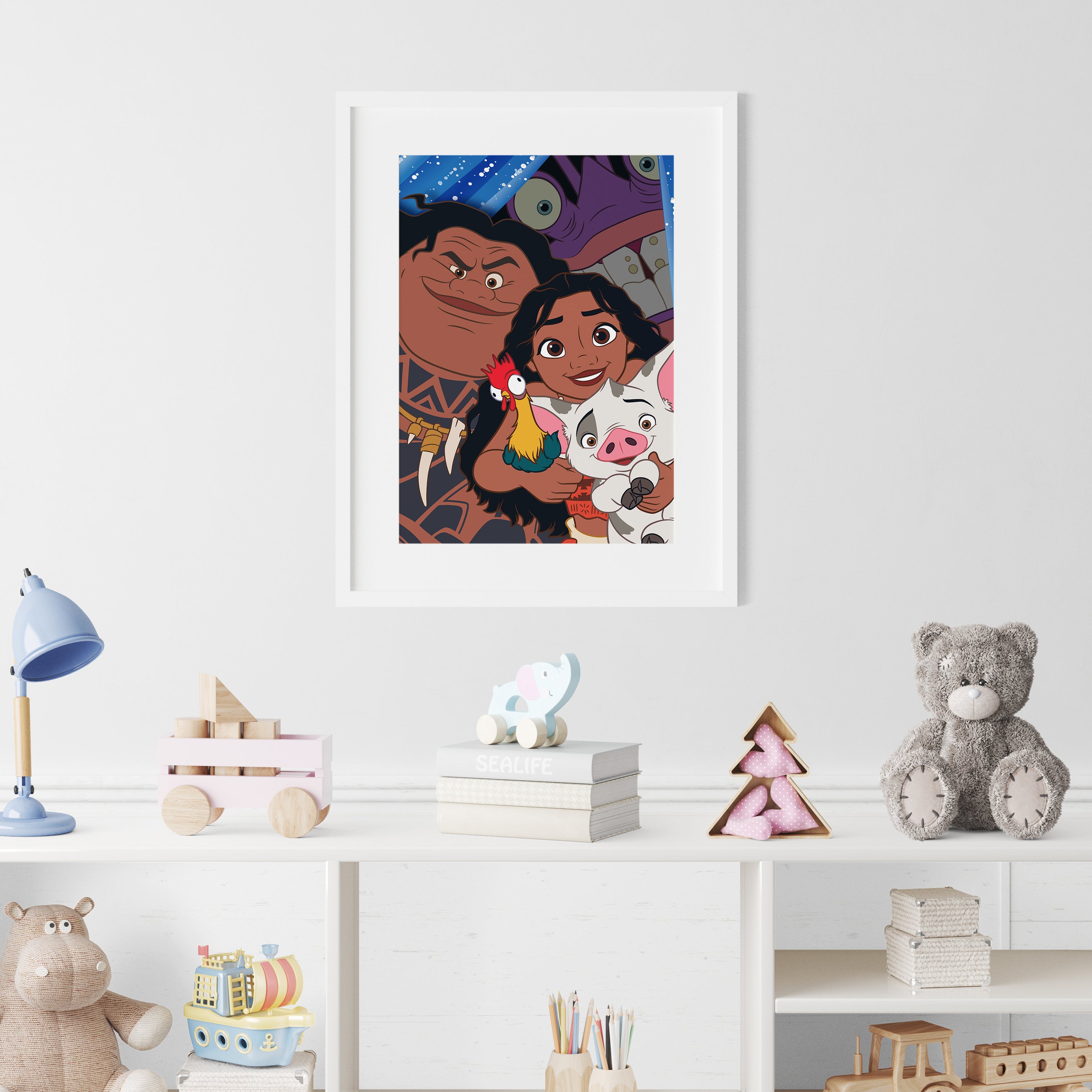 Moana Disney Wall Poster Premium Paper Print - Multiple Sizes Available