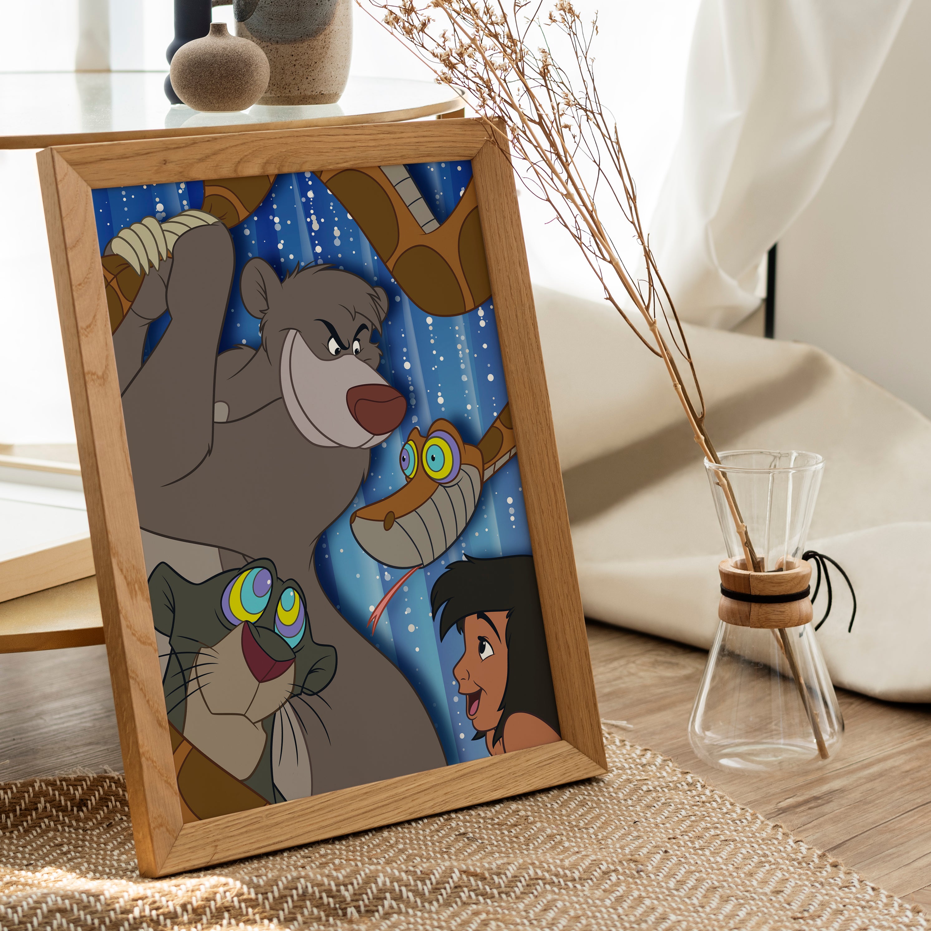 The Jungle Book Wall Poster Premium Paper Print - Multiple Sizes Available