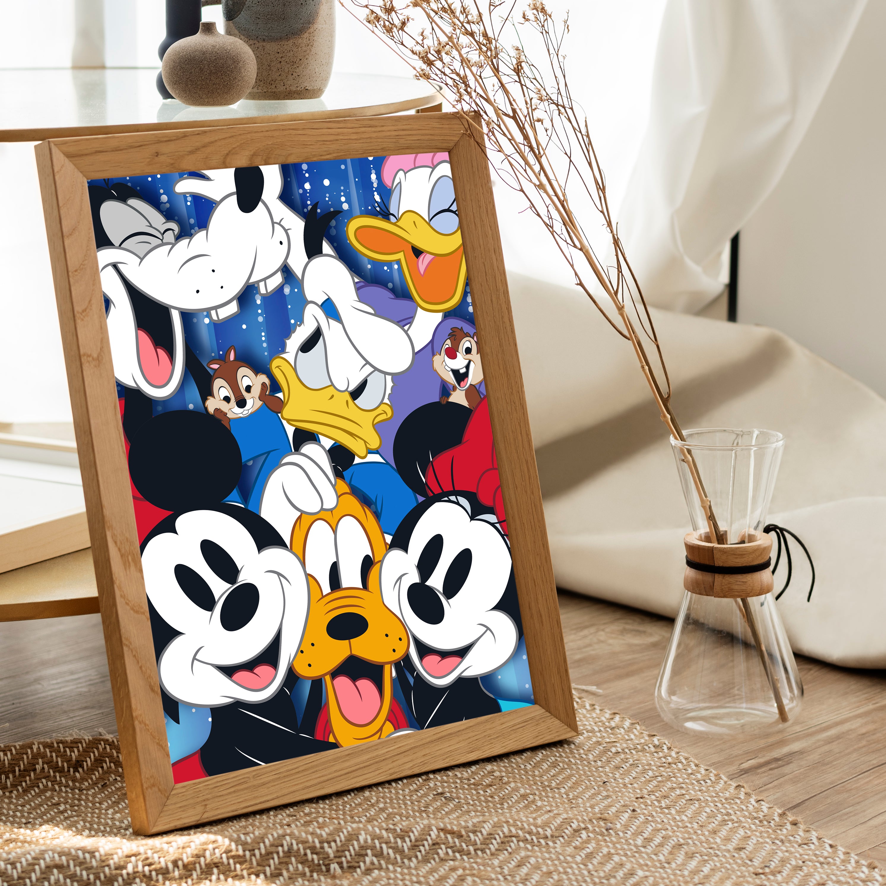 Mickey Mouse & Friends Wall Poster Premium Paper Print - Multiple Sizes Available