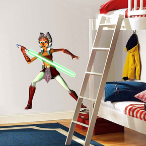 Star Wars Ahsoka Tano Autocollant mural Décalque 040
