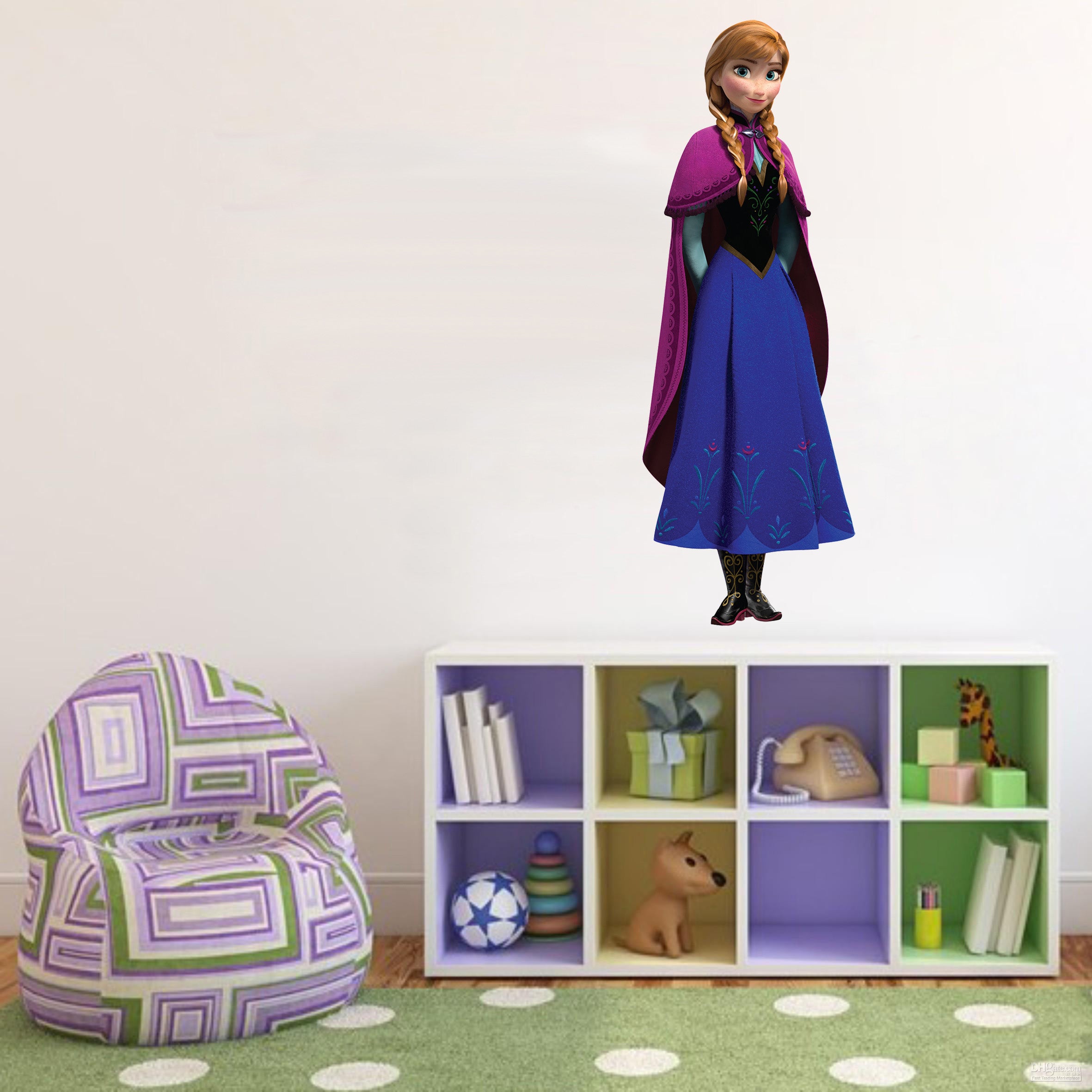 Anna Frozen 3D Wall Sticker Decal C178