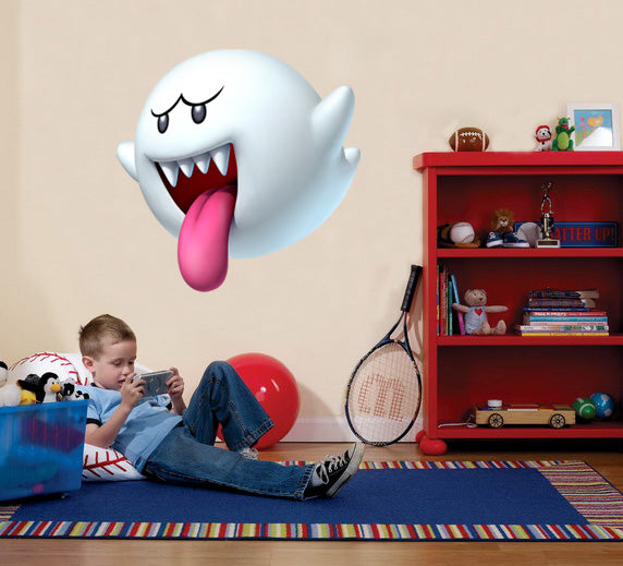 Autocollant mural Boo Ghost Super Mario Bros 022