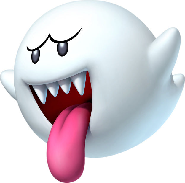 Autocollant mural Boo Ghost Super Mario Bros 022
