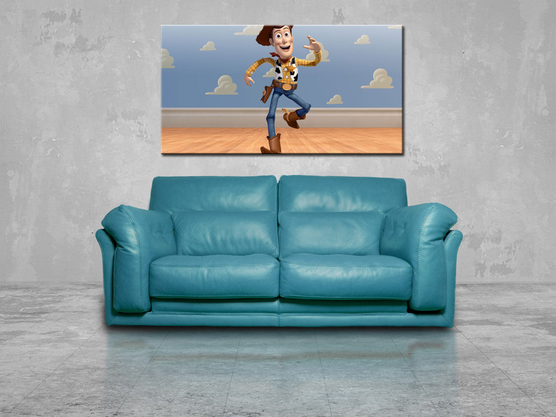 Toy Story Woody Buzz Canvas Print Giclee CA1005