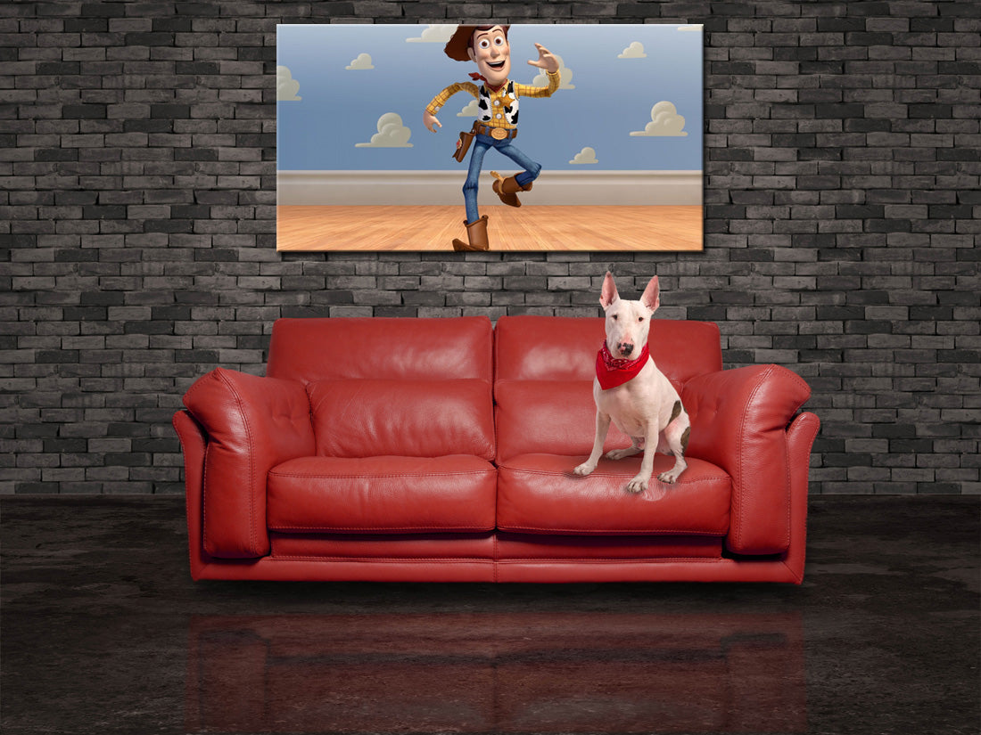 Toy Story Woody Buzz Canvas Print Giclee CA1005