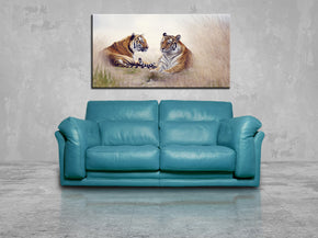 Tigers Safari Animals Canvas Print Giclee
