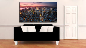 New York Cityscape Skyline Canvas Print Giclee