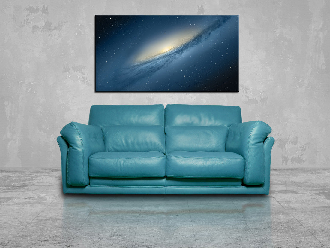 Space Interstellar Galaxy Canvas Print Giclee