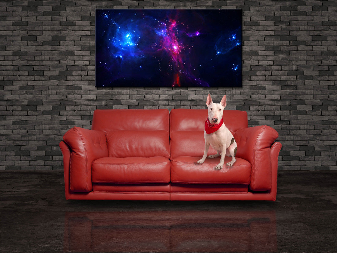 Space Interstellar Galaxy Stars Canvas Print Giclee
