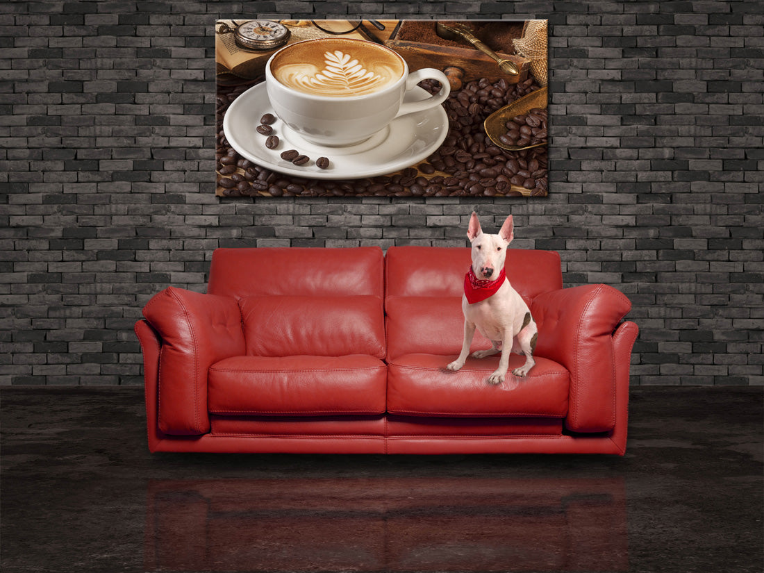 Café Boisson Chaude Cuisine Impression sur Toile Giclée