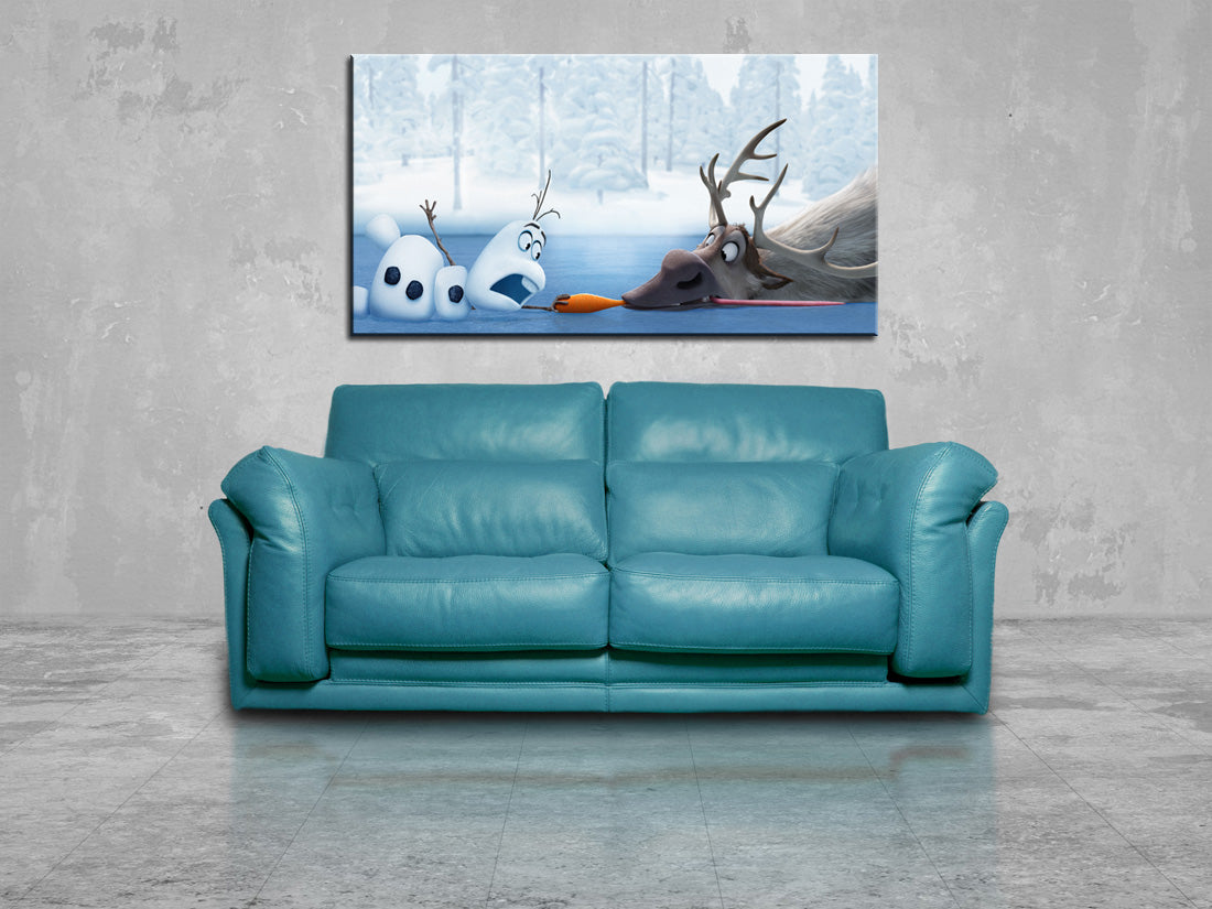 Frozen Canvas Print Giclee CA1137