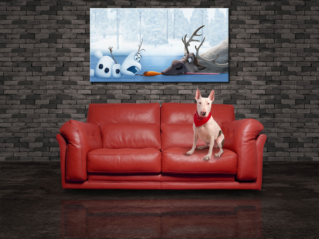 Frozen Canvas Print Giclee CA1137