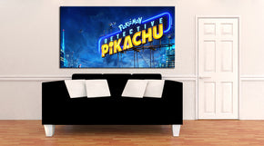 POKEMON DETECTIVE CITY Canvas Print Giclee CA1213