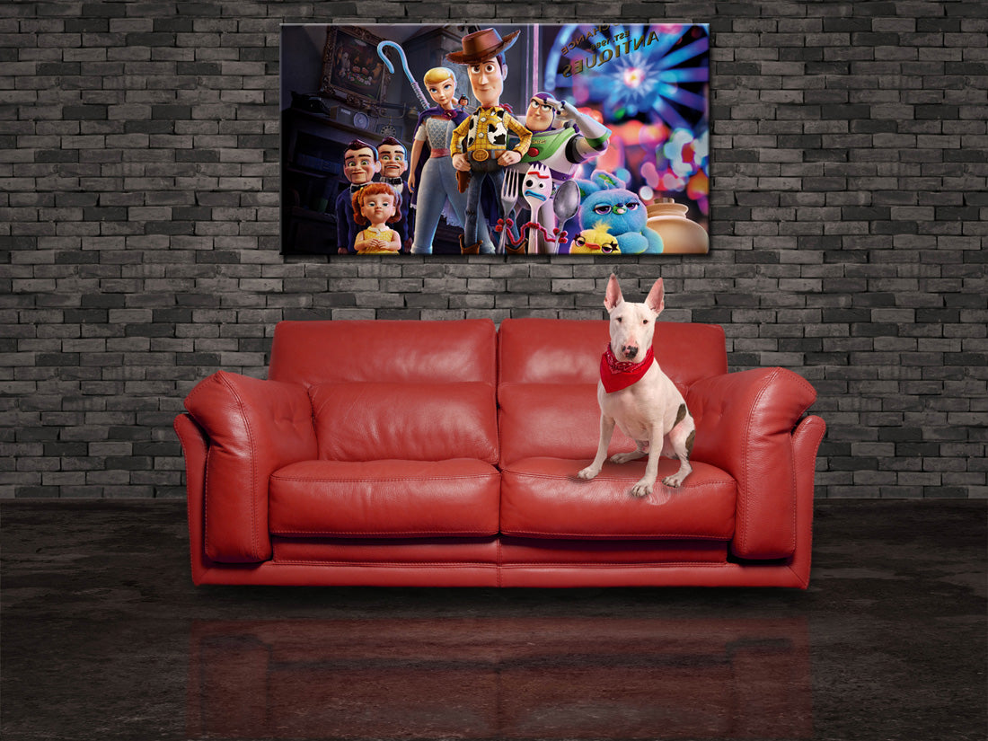 Toy Story Woody Buzz Canvas Print Giclee CA1266