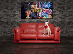 Toy Story Woody Buzz Canvas Print Giclee CA1266