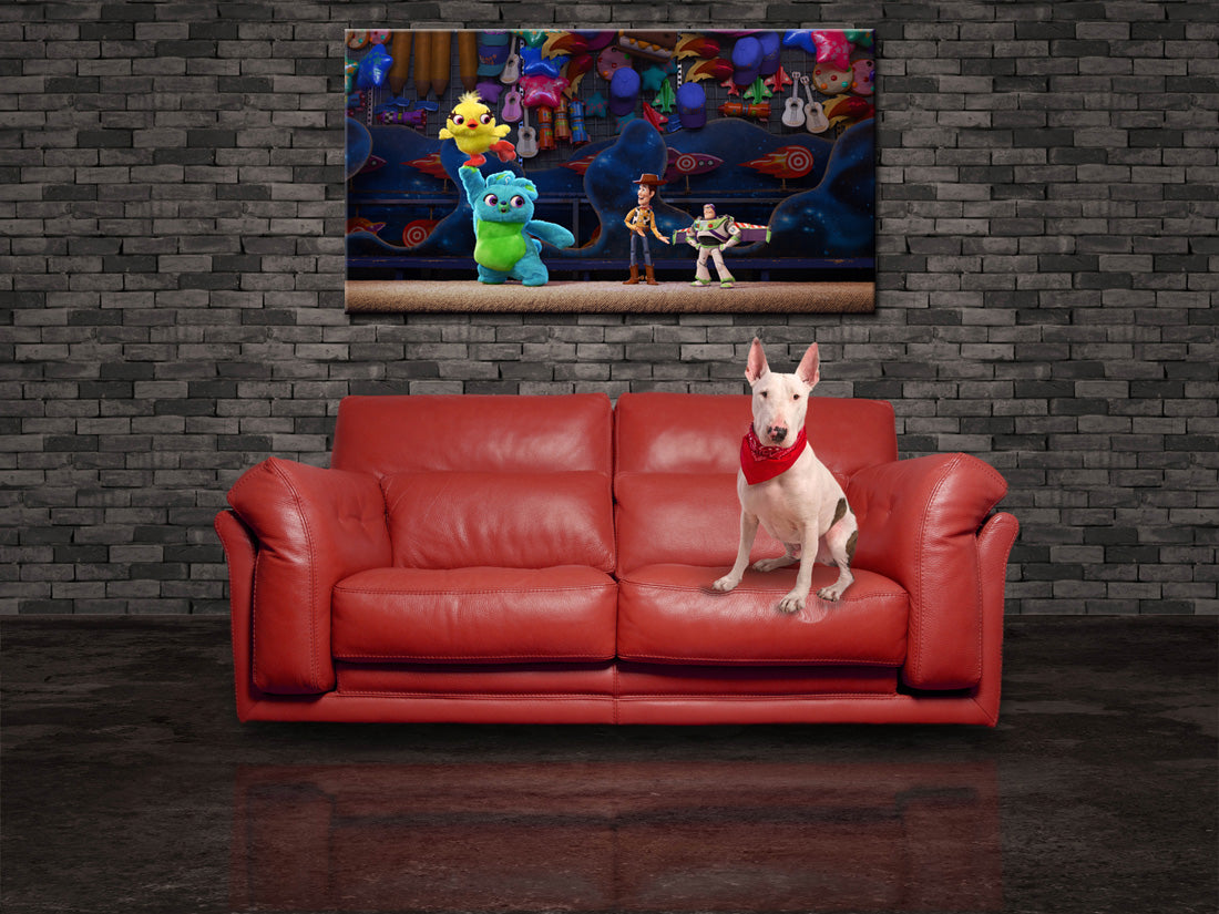 Toy Story Woody Buzz Canvas Print Giclee CA1267