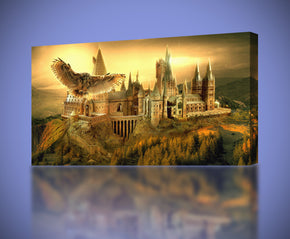 Harry Potter Hogwarts Canvas Print Giclee CA139
