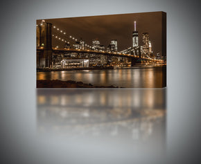 New York Brooklyn Bridge NY Canvas Print Giclee