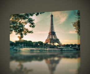 Eiffel Tower Paris Canvas Print Giclee