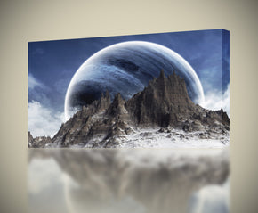 Fantasy Planet Canvas Print Giclee