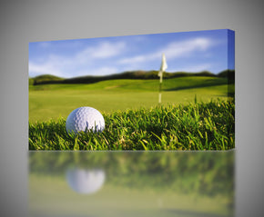 Giclee d’impression de toile de terrain de golf