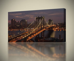 New York City Skyline Canvas Print Giclee