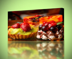 Desserts Impression sur toile