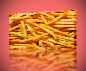 Français Fries Canvas Print Giclee