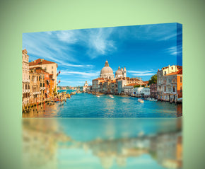 Venice Canal Landscape Canvas Print Giclee