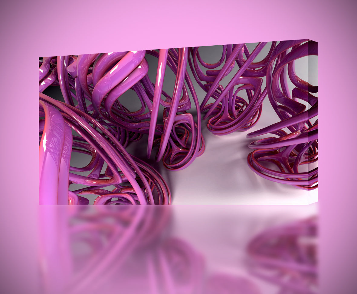 Giclee d’impression de toile de anneaux liquides