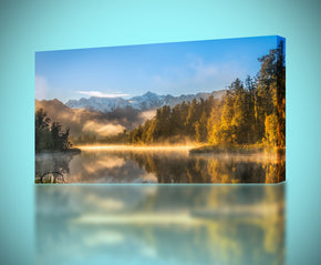 Lake Fog Canvas Print Giclee