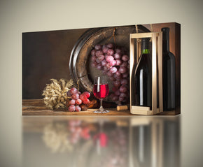 Red Wine Canvas Print Giclee