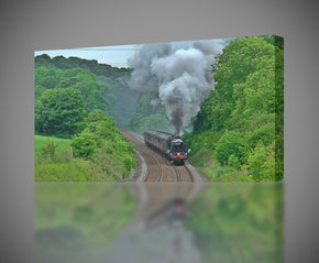 Royal Duchy Train Valley Canvas Print Giclee