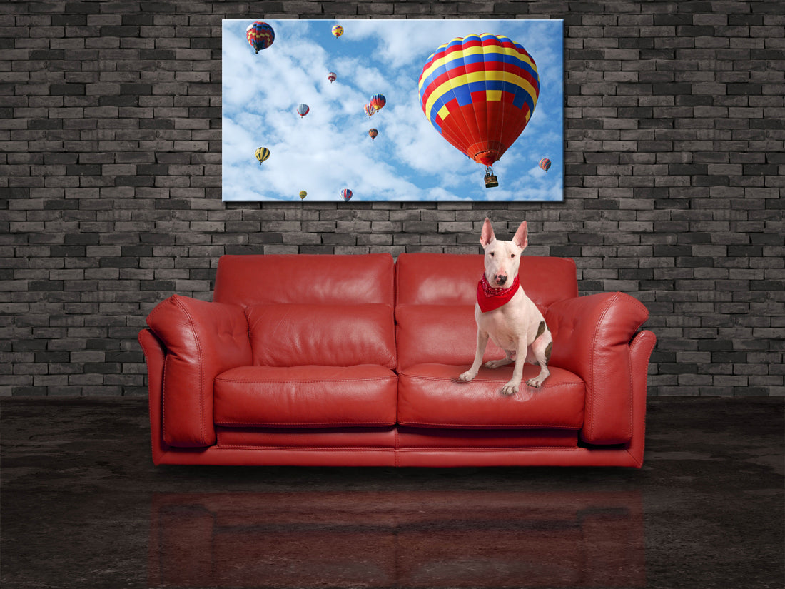 Hot Air Balloon Ride Canvas Print Giclee
