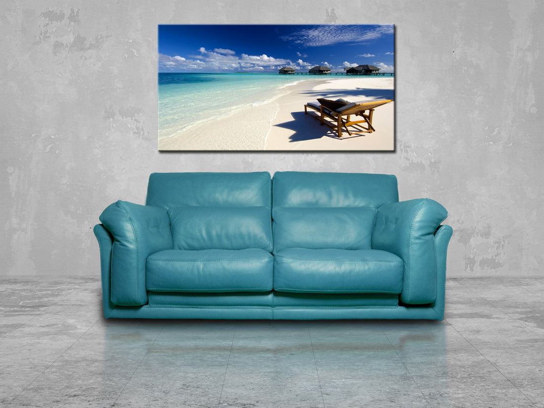 Exotic Beach Vacation Ocean Canvas Print Giclee