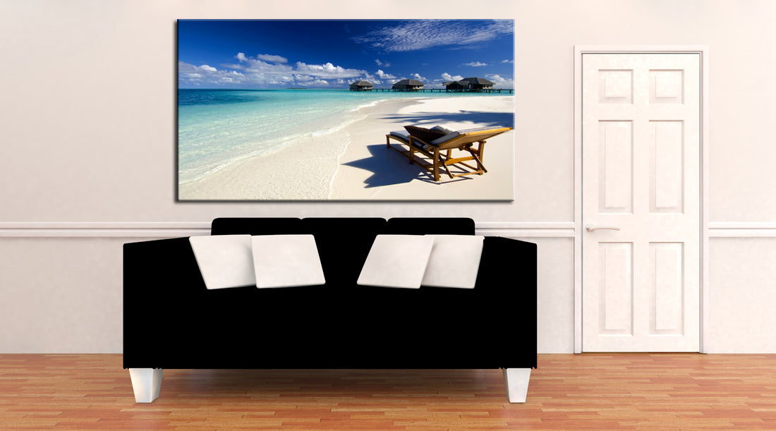 Exotic Beach Vacation Ocean Canvas Print Giclee