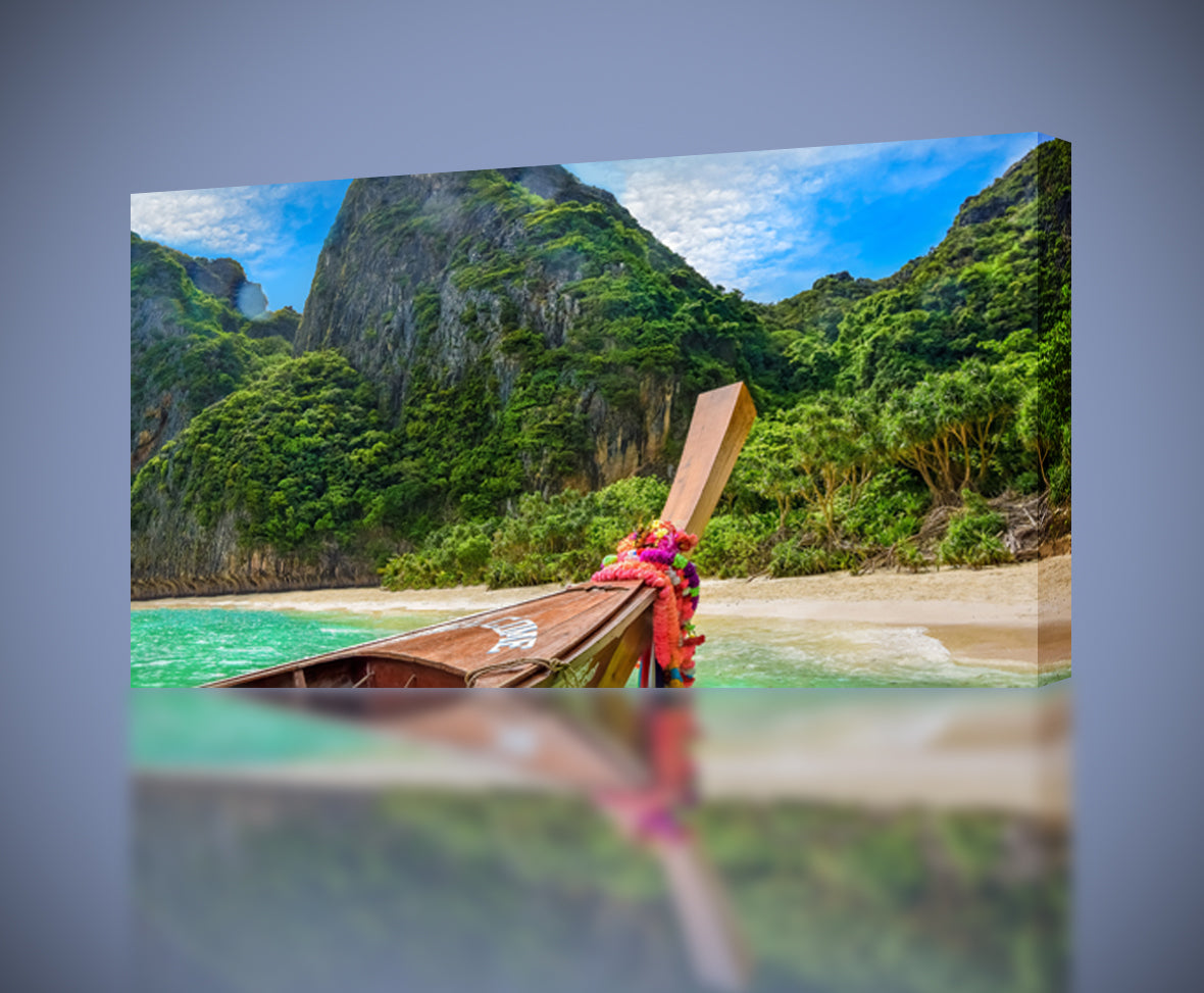 Thaliand Exotic Beach Canvas Print Giclee