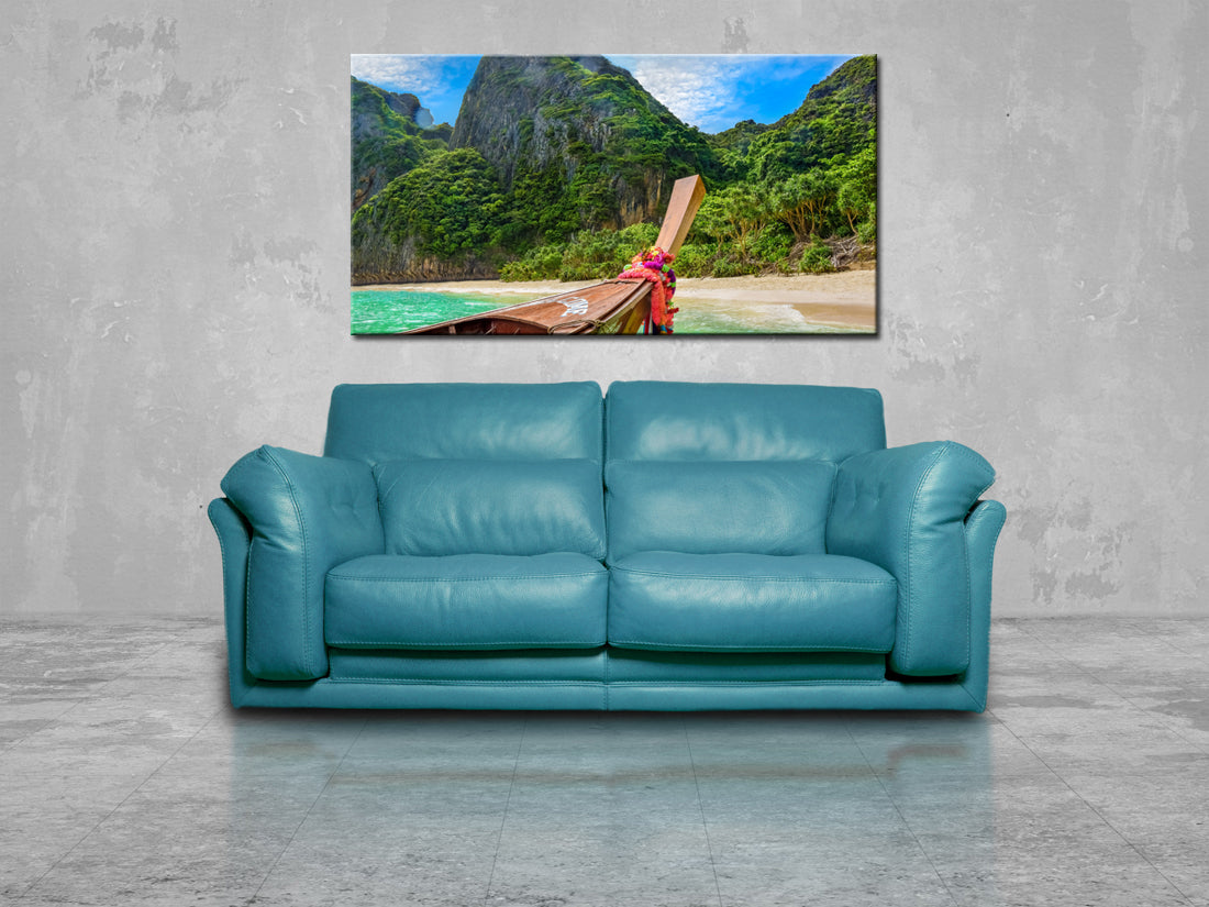 Thaliand Exotic Beach Canvas Print Giclee