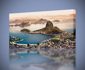 Paysage de plage Impression sur toile