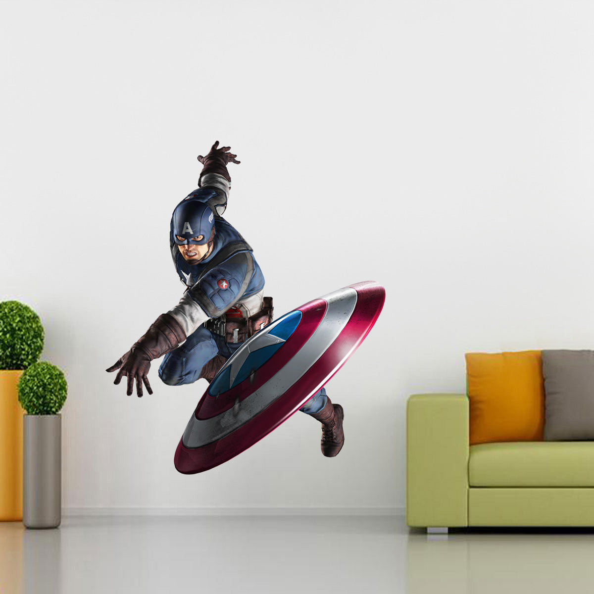 Autocollant mural Super Hero Movie Characters 032
