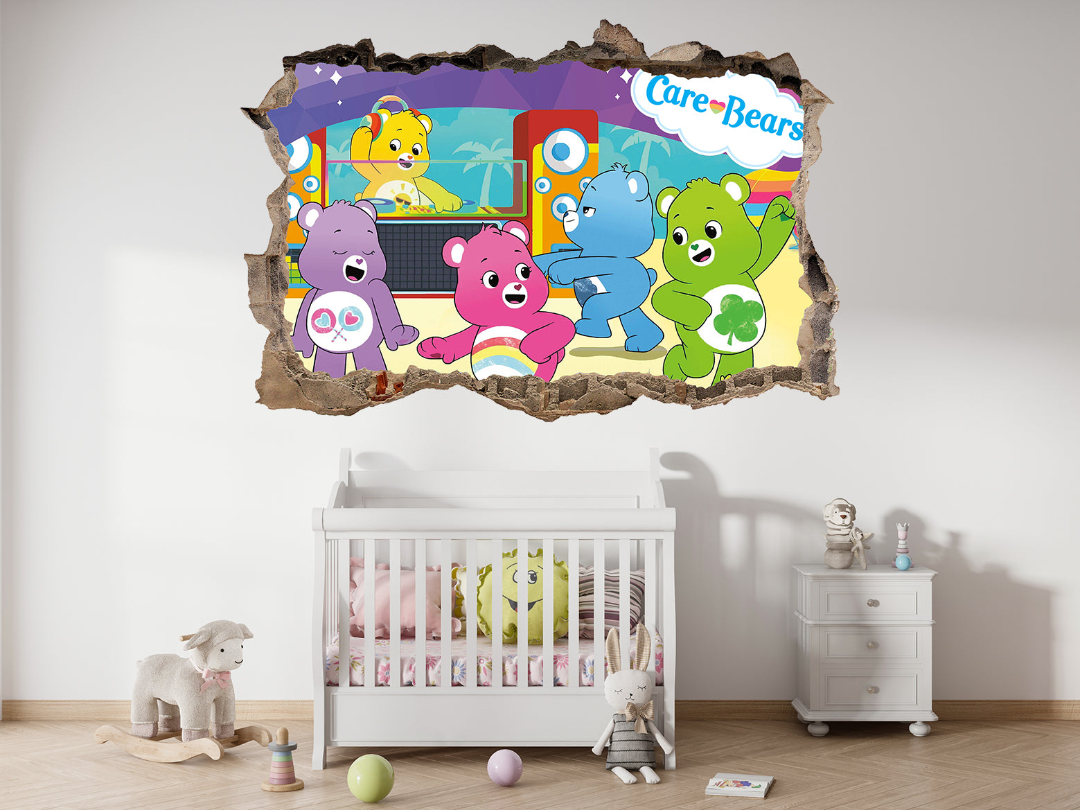 FORTNITE 3D Smashed Hole Illusion Sticker mural autocollant J1500
