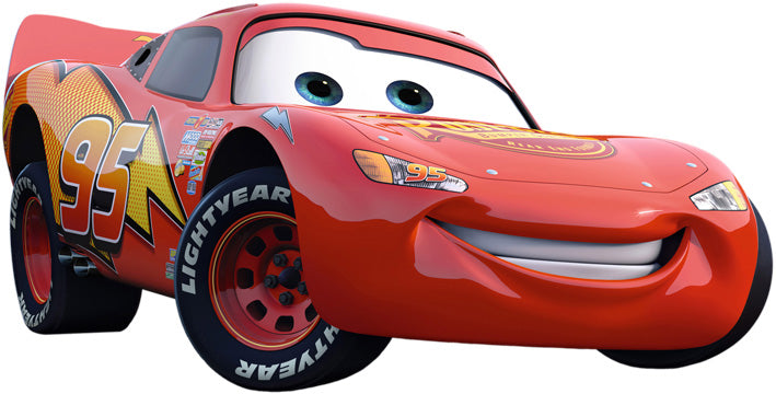 Lightning McQueen Disney Cars Movie Wall Sticker Autocollant C126